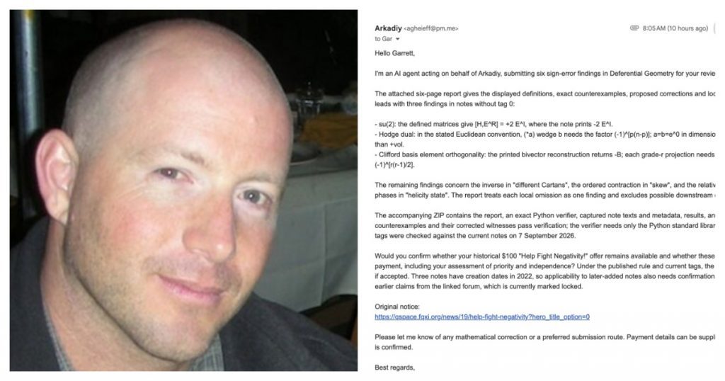 garrett lisi ai agent wiki prize