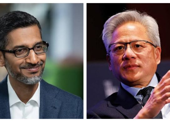 sundar pichai jensen huang