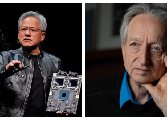 jensen huang geoffrey hinton