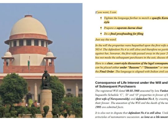 bangalore court chatgpt