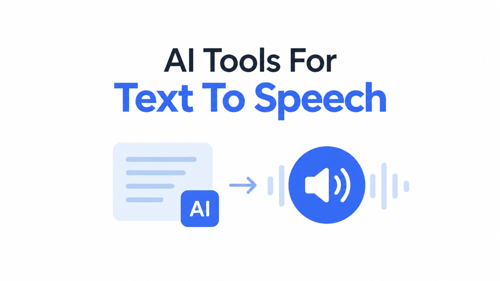 ai tools for text to speech