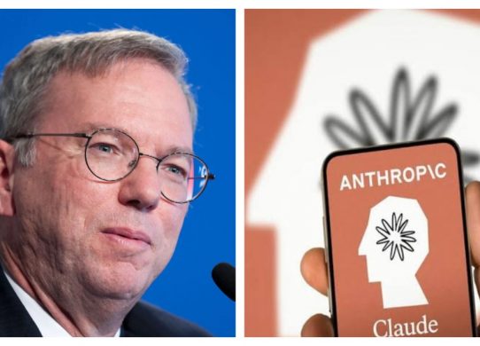 eric schmidt anthropic stake